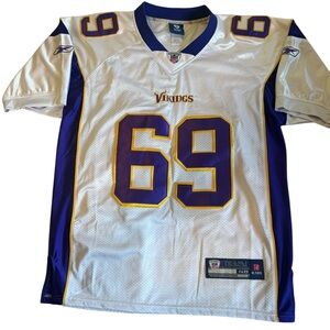 Reebok Vintage Jared Allen Minnesota Vikings Jersey Size 48 Mens on Field
